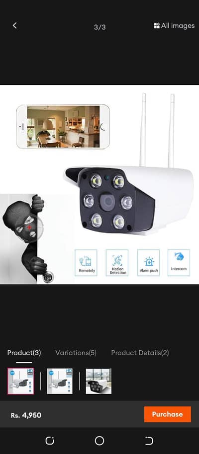 CCTV Wi-Fi camera
