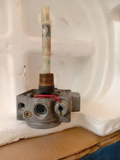 water heater gas valve