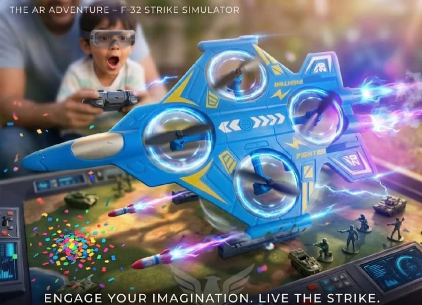 Flying airplane combat aircraft for kids remote control - Toys - 1120870034