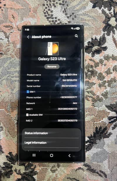 Samsung Mobile S23 Ultra