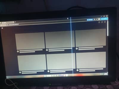 24 Inches simple led just 1 line in screen