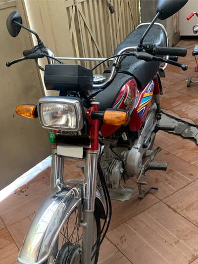 Honda CD 70 2019 model perfect condition