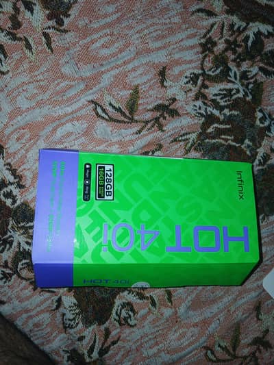 infinix hot 40i box ony