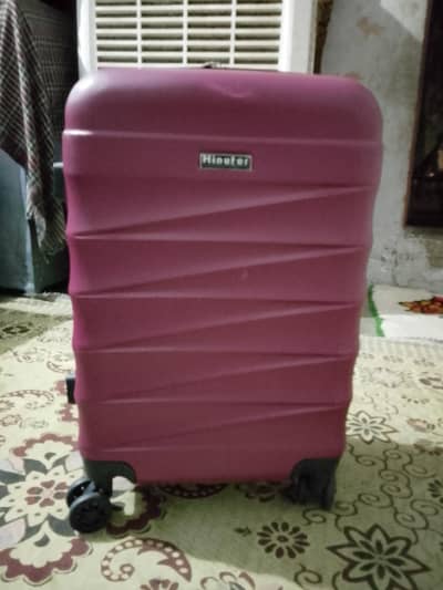 Pink Himer 4-Wheel Suitcase for Sale