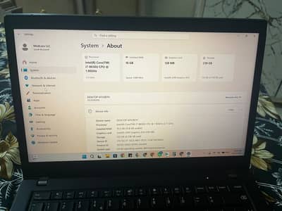ThinkPad T480S - Touch Screen (16 GB)