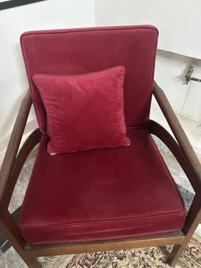 Wooden chairs