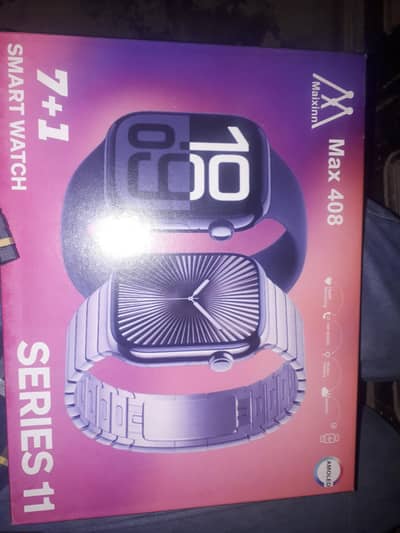 Hi watch pro series 11 smart watch with top quality 7 straps
