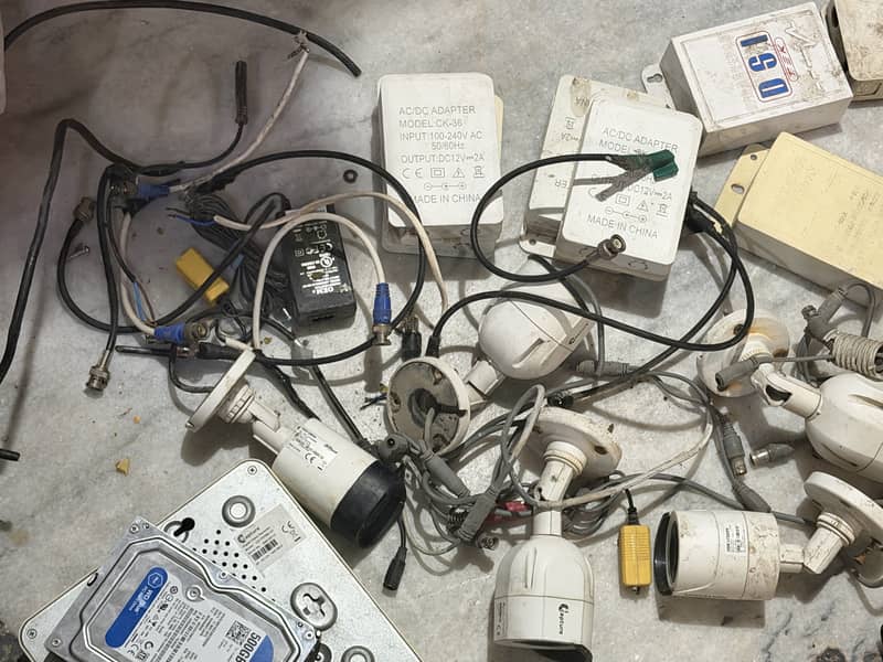 Capture DVR CCTV 8 camera complete setup with everything working 3
