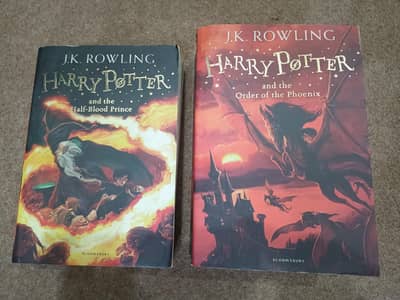 Original Harry Potter Books 5 & 6 (Bloomsbury UK Editions)