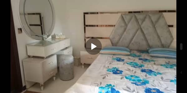 Bedroom set for sale few months use. Bed, almari, dressing table