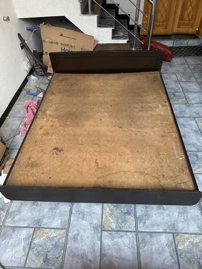 Double Bed for sale with Mattress