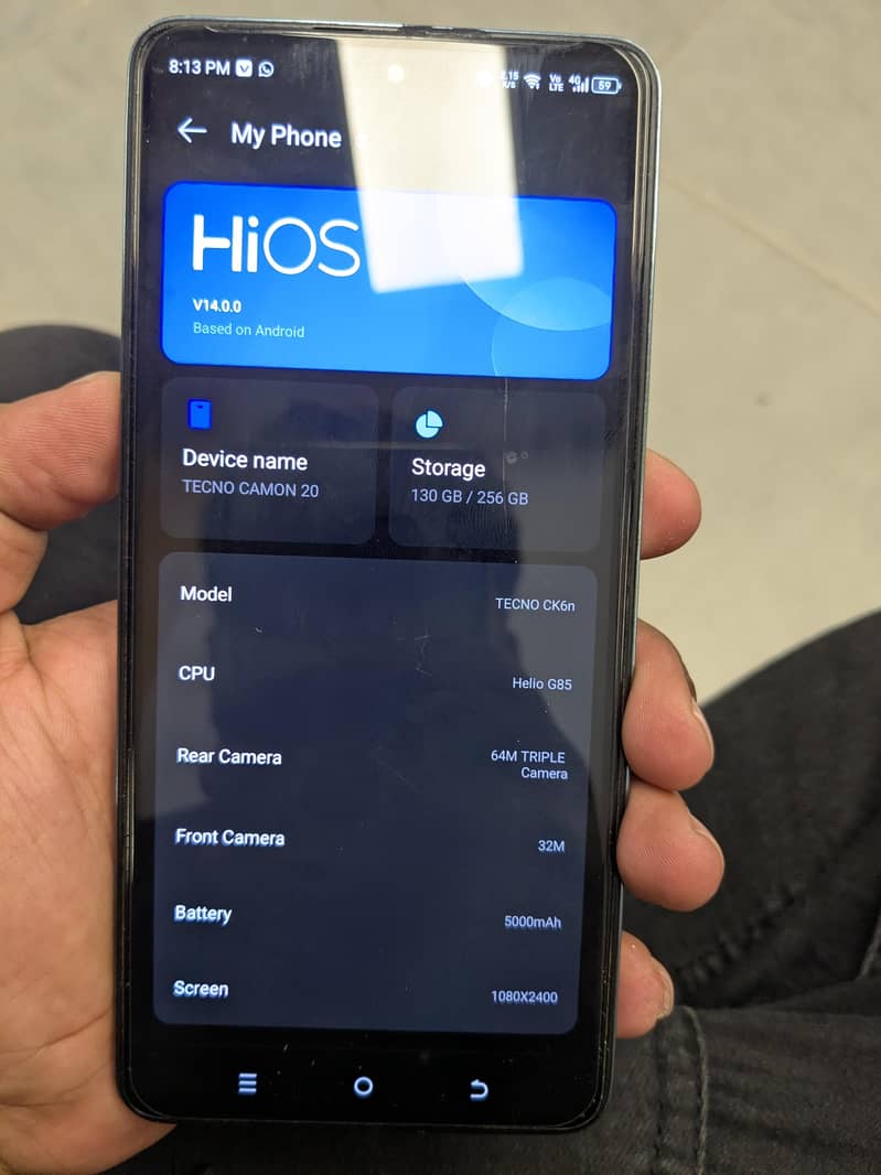 Tecno CAMON 20 6