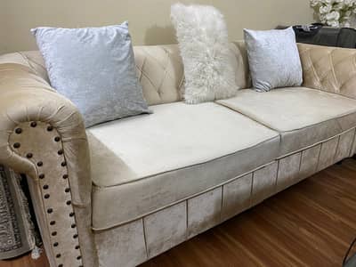 7-Seater Sofa Set for Sale – Good Condition