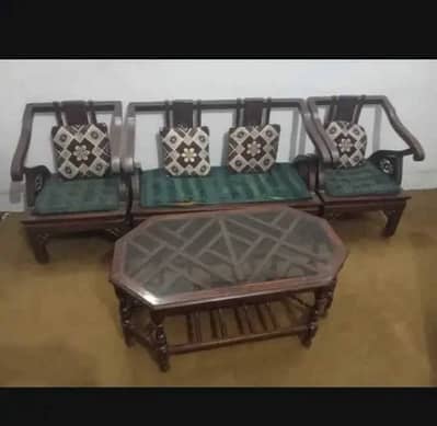Sofa Set + Table