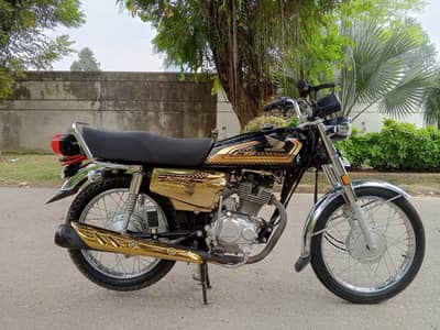 Honda 125 self start gold edition 2025/26 model