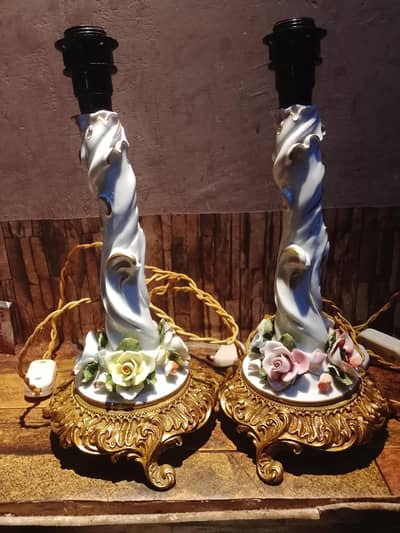 F. B. A. I ITALIAN VINTAGE BRASS LAMPS