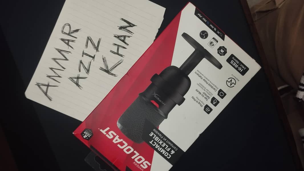 Microphone hyper x Solo Cast 1