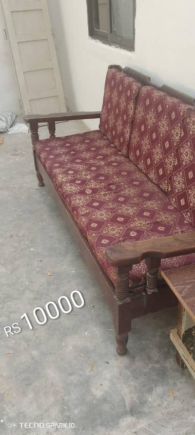 Sofa set Brown color , New Covers and Form