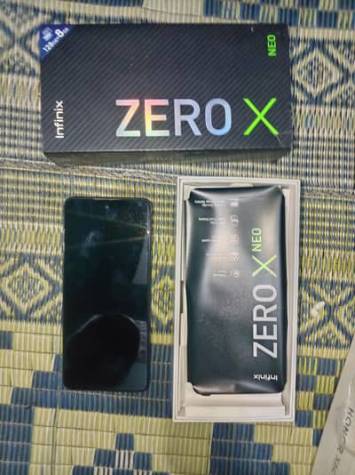infinix zero x neo 8/128 , blue , 10 of 8 , no fault all ok