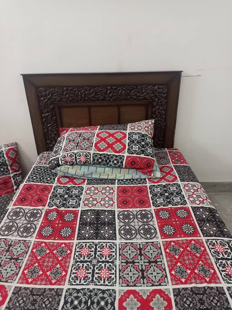 double bed without metress 2