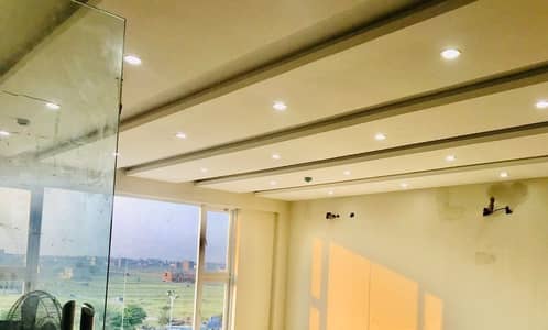 DHA Phase 6 CCA1 4 Marla Brand New Luxury Office Space Available For Rent in Very Reasonable Price