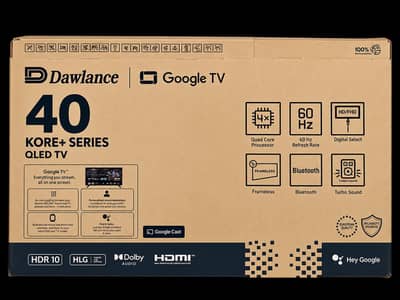 Dawlance 40 Inches QLED Google TV - Brand New