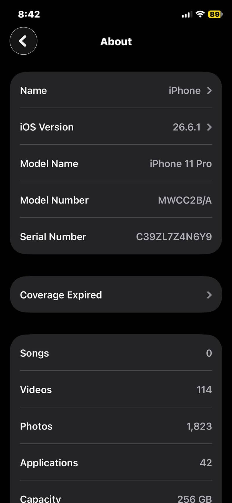 Iphone 11 pro 5