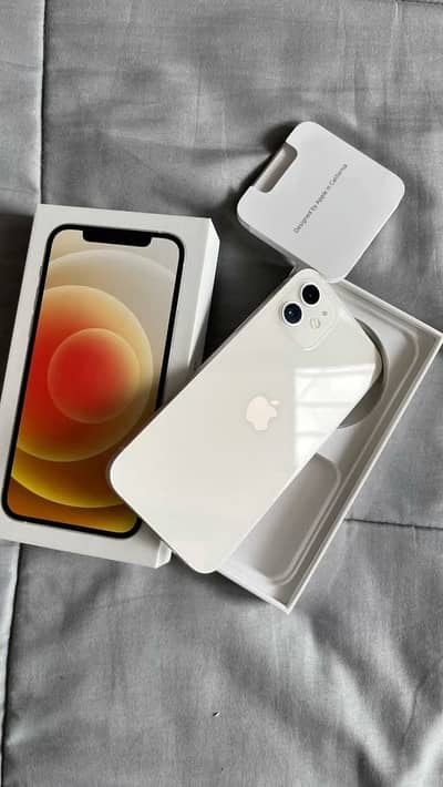Apple iPhone 12 White 128GB Official PTA Approved
