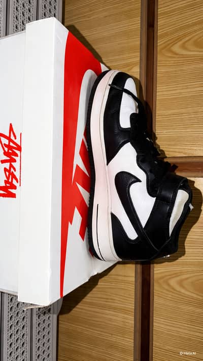 Nike Air Force 1 x Stüssy | Black & White