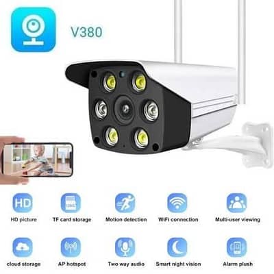 V380 WiFi Outdoor CCTV Camera – Brand New with Box
