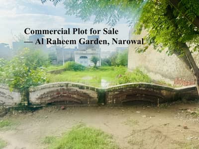 Prime 16.3 Marla Plot for Sale in Al Raheem Garden Phase 2
