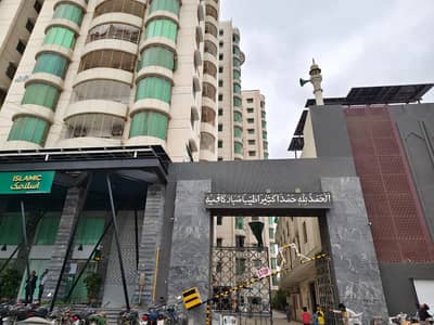Flat For Rent 2 Bed DD TULIP TOWER Main Safoora Chowrangi Scheme 33 Karachi.