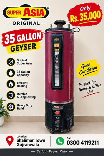 Super Asia Geyser