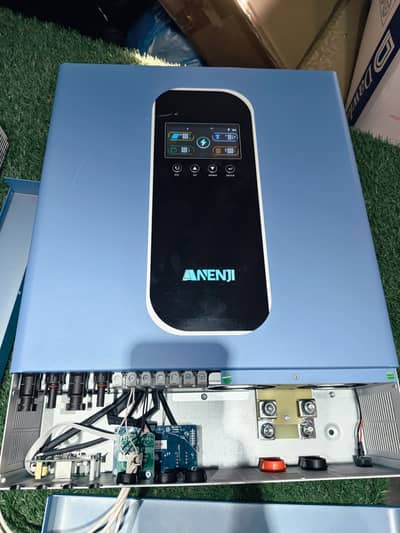 Anenji 11kv dual output dual input dual MPPT hybrid solar inverter