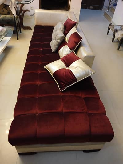 L Shape Corner Sofa Set