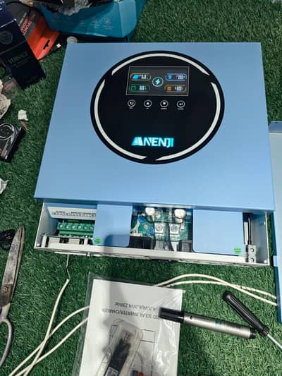 Anenji 4.2kv hybrid solar voltronic dual output pv6200 grid feeding