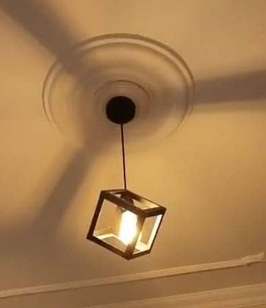 2 piece square light 0
