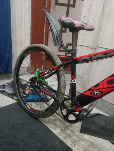Used Red & Black Sports Bicycle for Sale