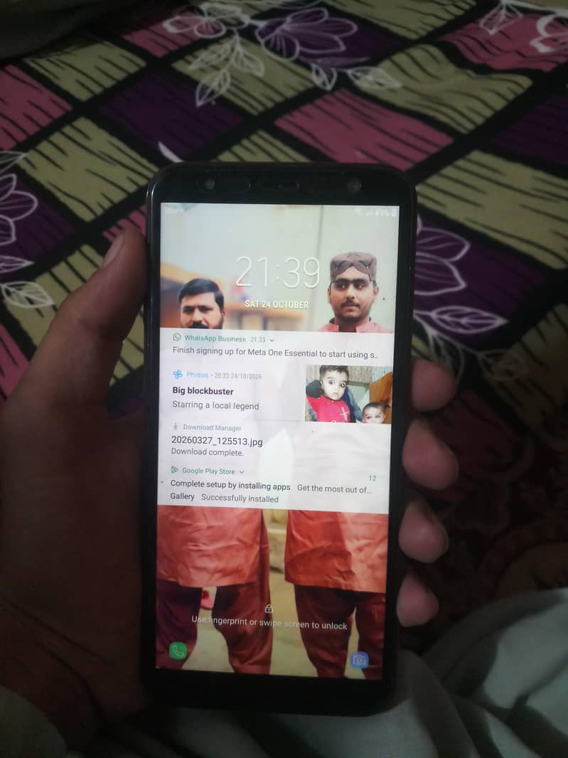 Samsung Mobile J6 Plus 1