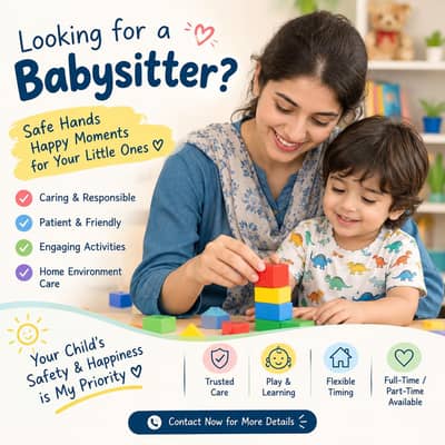 need baby sitter