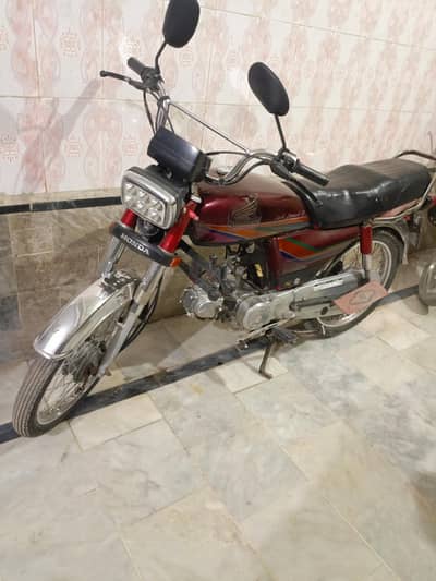 HONDA CD 70 2012 MODEL