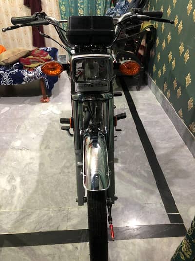 Honda 125 black 2024 model Lahore register