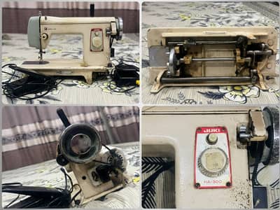Juki HA-300 Vintage Heavy Duty Sewing Machine / Silai Machine