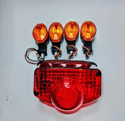 70cc 125cc Motorcycle Indicator Set with Backlight Yellow