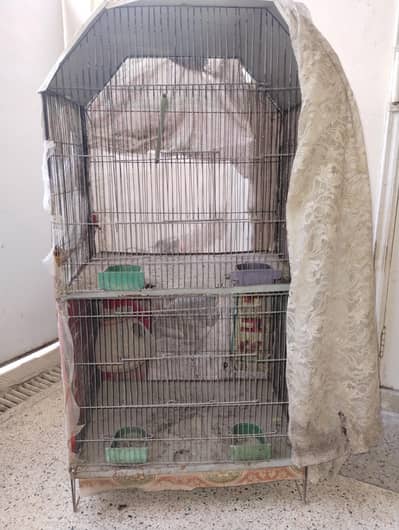 2 portion cage size 2 by 2 each portion