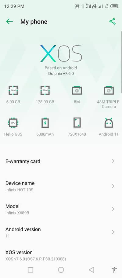 Infinix Hot 10S