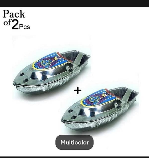 T  Pack of 2 Pcs - Water Candle Boat Toy For Kids and Boy Toys