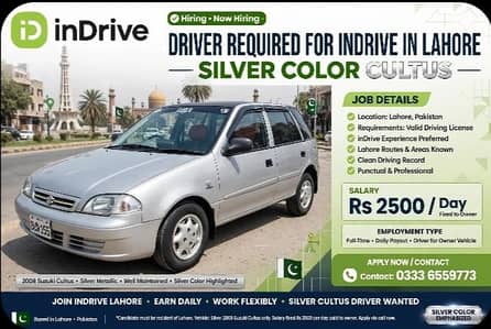 driver required for indrive