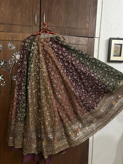 Mina Kashif Bridal Lehenga.