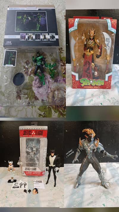Different Action Figures and collectibles available for sale